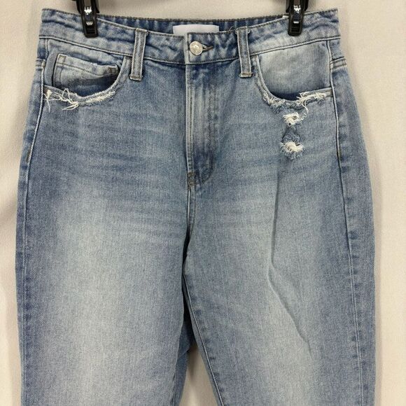 VERVET BY FLYING MONKEY Light Blue Ankle Jeans - Picture 8 of 11